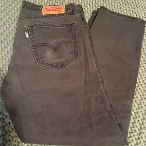 Levi's 502 Men's Dark Gray/light Black Jeans